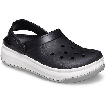 Crocs Crocband Full Force Clog Cierne - Damske Dreváky